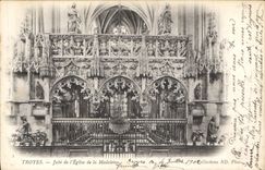 CPA Troyes Jube de l'Eglise de la Madeleine 