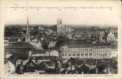 CPA Troyes Aube Chef lieu du Departement de l'Aube Vue generale prise de la Madeleine 