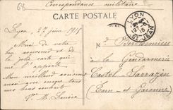 CPA Lyon N D Fourviere et Jonction du Rhone et de la Saone vue prise de l'Ascenseur de la Tour de Fo