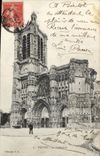 CPA Troyes La Cathedrale 