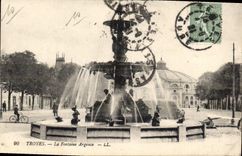 CPA Troyes La Fontaine Argence 