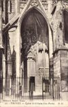 CPA Troyes Eglise St Urbain Une Porte 