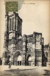 CPA Troyes La Cathedrale 