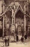 CPA Troyes Eglise St Urbain Entree Cote Sud Velo Cycle