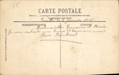 CPA Lourdes Le Chateau et les Montagnes 