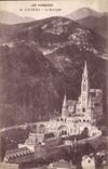 CPA Lourdes La Basilique 