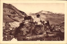 CPA Lourdes La Chateau Port 