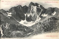 CPA Cauterets Gavarnie Le Vignemale Glacier des Oulettes de Gaude et Pique Longue de Vignemale 