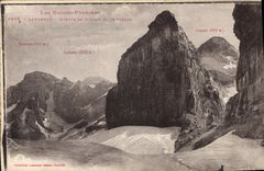 CPA Gavarnie Breche de Roland et le Casque 