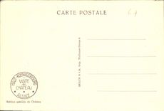 CPA Haut Koenigsbourg Vue prise a Vol d'Oiseau 