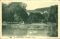 CPA Strasbourg L'Orangerie Le Lac 