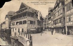 CPA Strasbourg Rue du Bain aux Plantes 