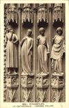 CPA Strasbourg La Cathedrale Vierges Folles 