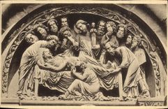 CPA Cathedrale de Strasbourg Tod Mariae Le monr de la Vierge 