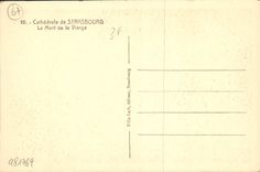 CPA Cathedrale de Strasbourg La Mort de la Vierge 