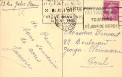 CPA Les Pyrenes Gavarnie La Broche de Roland cote France 