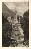 CPA Lourdes La Basilique et l'Esplanade des processions 