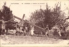 CPA Lourdes II Station du Calvaire 