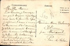 CPA Lourdes Le Rosaire Le Portail 