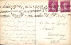 CPA Lourdes La Basilique 