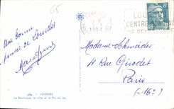 CPA Lourdes L'enfance de Ste Bernadette a Bartros 