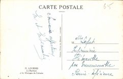 CPA Lourdes La Basilique 