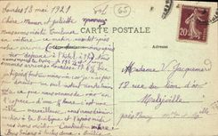 CPA Lourdes Vierge de l'Esplanade 