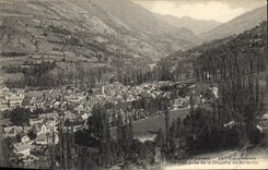 CPA Hautes Pyrenees Vue generale de Luz prise de la Chapelle de Solferino 
