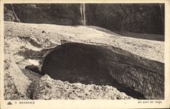 CPA Gavarnie Un pont de neige 