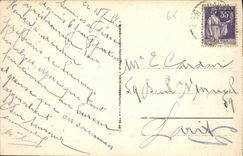 CPA Gavarnie Un pont de neige 