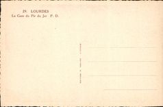 CPA Lourdes La Gare du Pic du Jer 