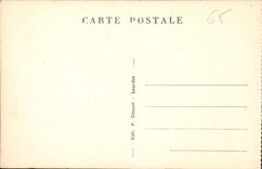 CPA Lourdes La Chateu Fort et la Chaine des Pyrenees 