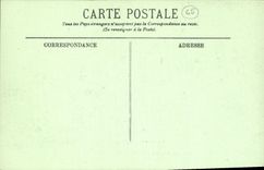 CPA Route de Luz a Gavarnie au Chaos Le Casque La Fausse Breche et le Taillon 