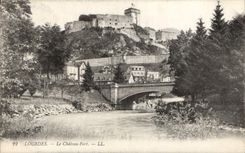 CPA Lourdes Le Chateau Fort 