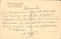 CPA Lourdes Asile Notre Dame Sainte Bernadette 