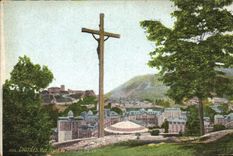 CPA Lourdes Vue prise du Mont du Calvaire 