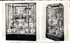 CPA Lourdes Le Chateau Fort Musee Pyreneen Fainces des Pyrenees 