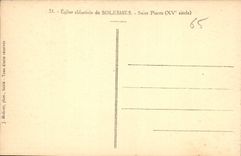 CPA Eglise abbatiale de Solesmes 