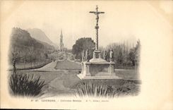 CPA Lourdes Calvaire Breton 