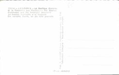 CPA Lourdes La Basilique Illuminees 