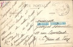 CPA Lourdes Le Chateau Fort 