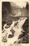 CPA Env de Cauterets La Raillere Cascade du Lutour 