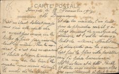 CPA Lourdes L'Apparition 