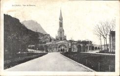CPA Lourdes Vue du Rosaire 