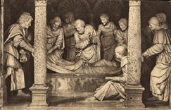 CPA Les Saints de Solesmes 