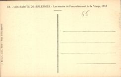 CPA Les Saints de Solesmes 