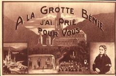 CPA Lourdes Souvenirs 