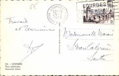 CPA Lourdes Vue Generale 