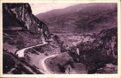 CPA Les Pyrenees Route de Cauterets a Pierrefitte 