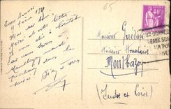 CPA Le Pic du midi d'osseau vu 